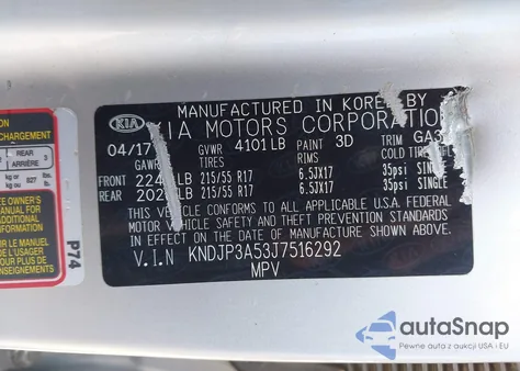 2018 Kia Soul + из США, поврежденный, VIN KNDJP3A53J7516292